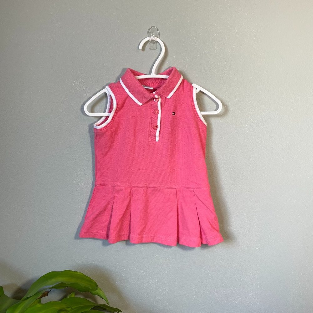 3-6 MONTHS TOMMY HILFIGER PINK DRESS